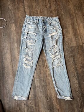 American Eagle Outfitters Denim Jeans - 'Tomgirl' distressed